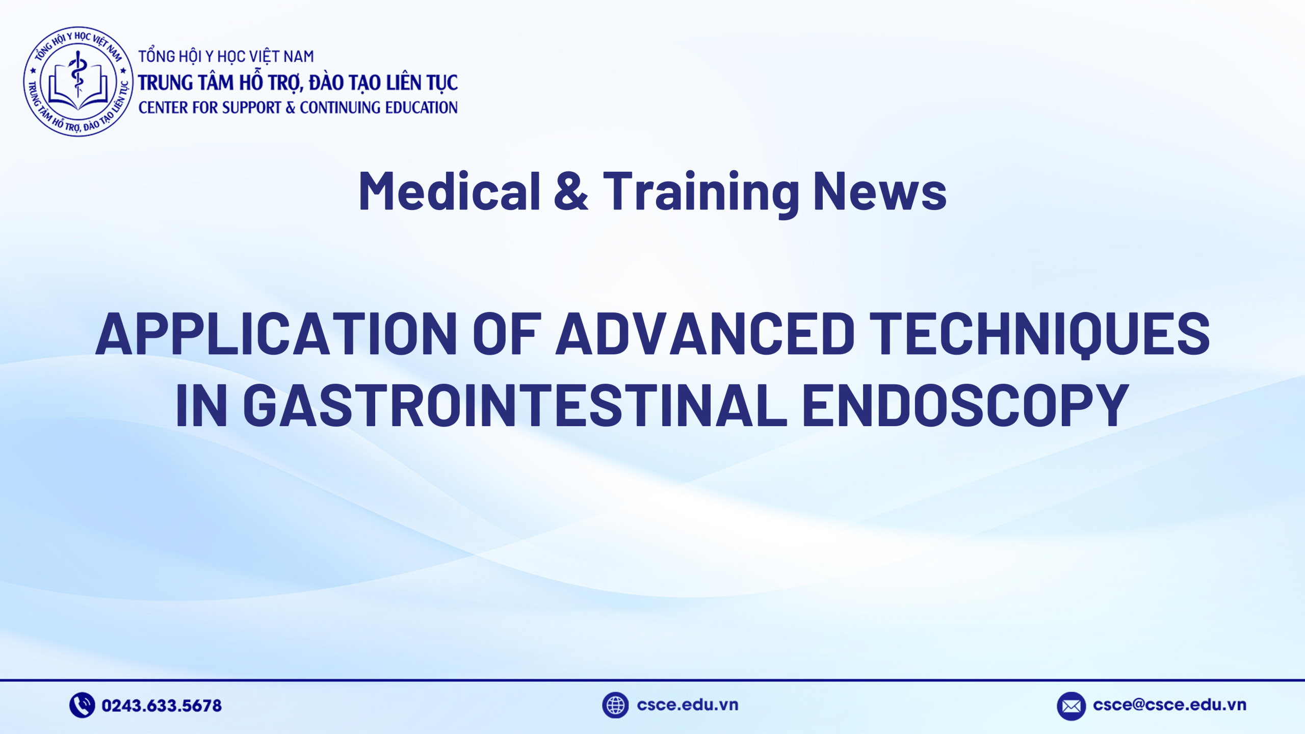 Application of Advanced Techniques in Gastrointestinal Endoscopy