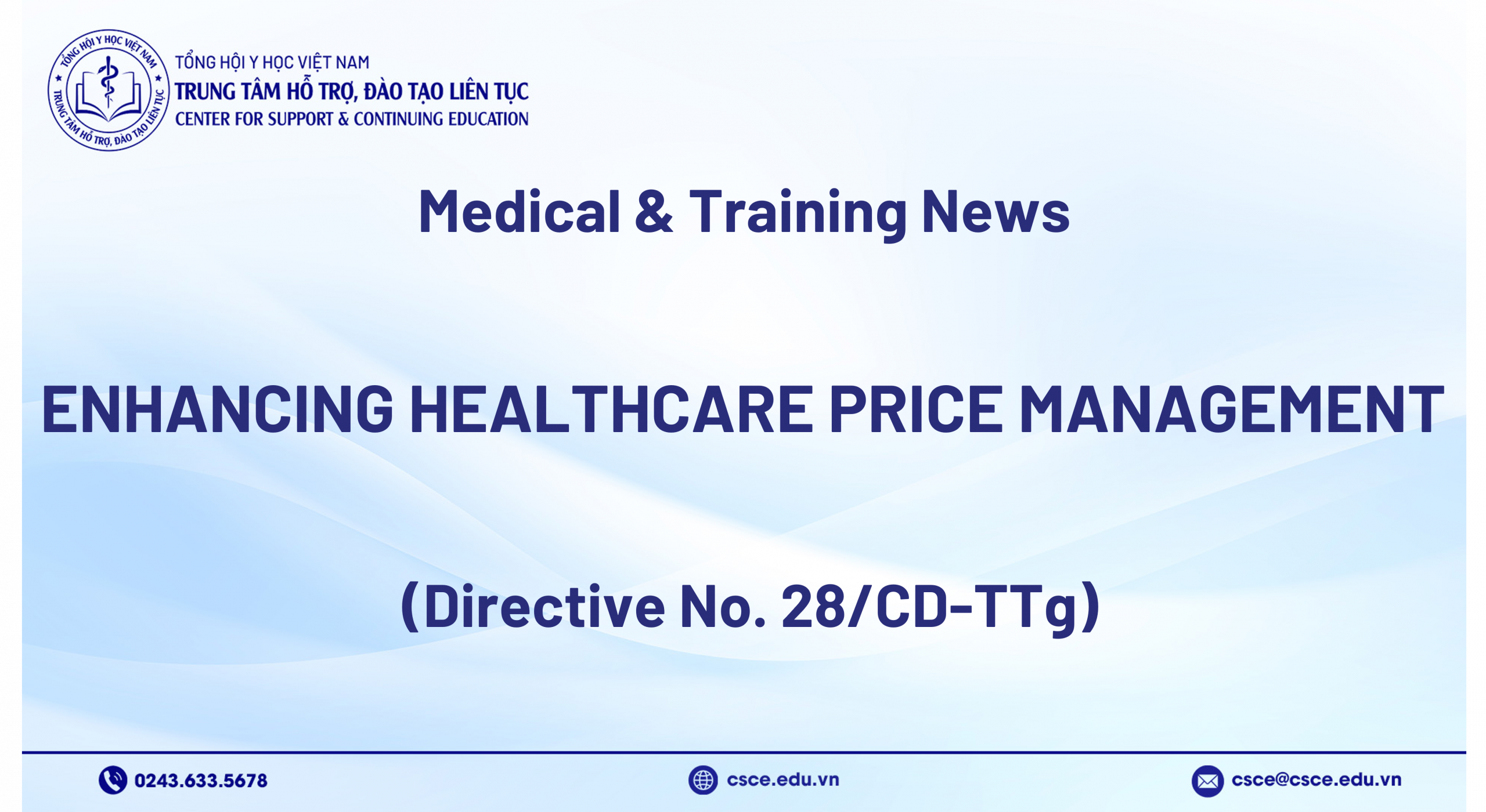 Enhancing Healthcare Price Management (Directive No. 28/CD-TTg)